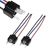 9003 HB2 H4 Headlight Socket Plug Male Wire Harness Cable Connector