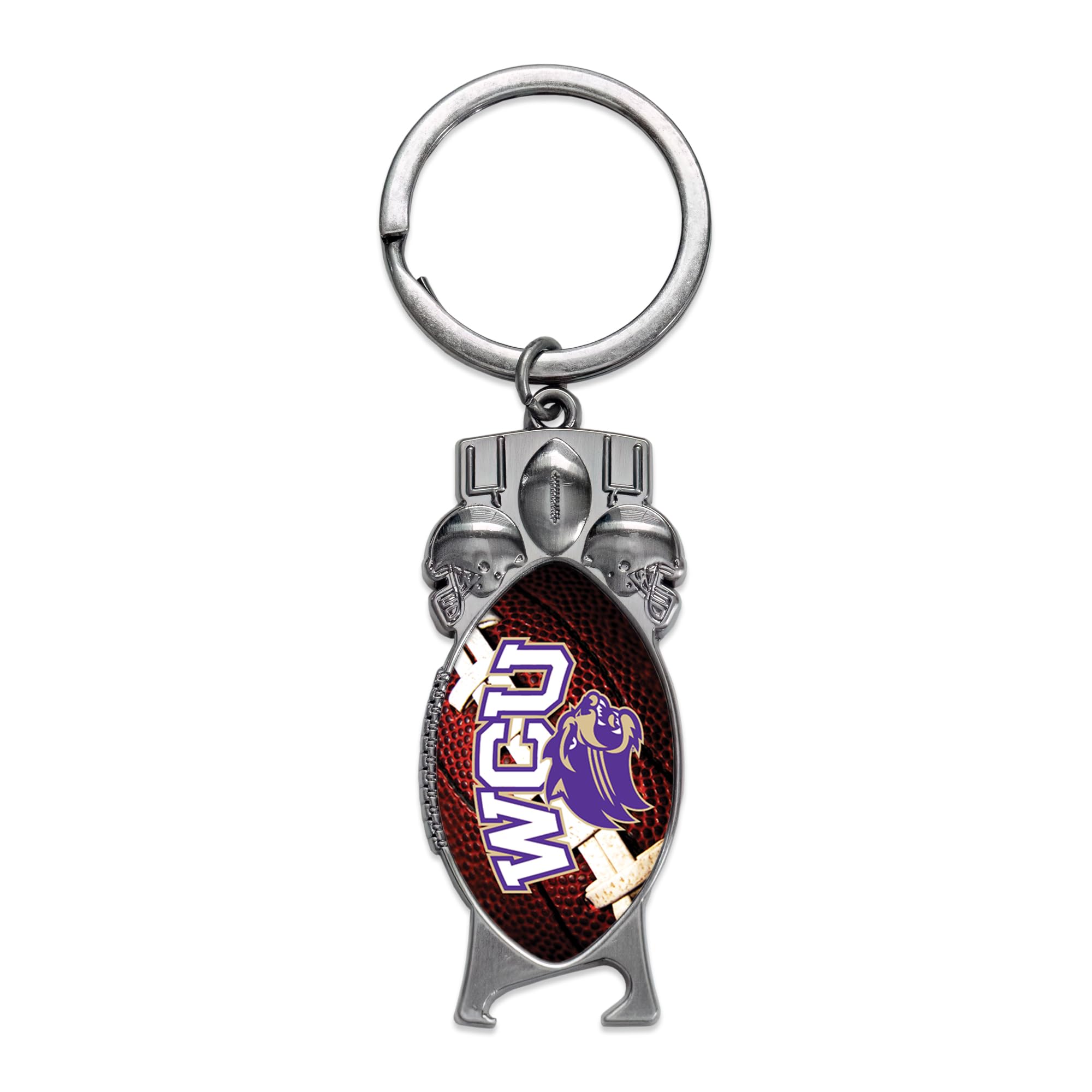 Rico Industries NCAA Western Carolina Catamounts Sculpted Bottle Opener Keychain -Great Gift Item