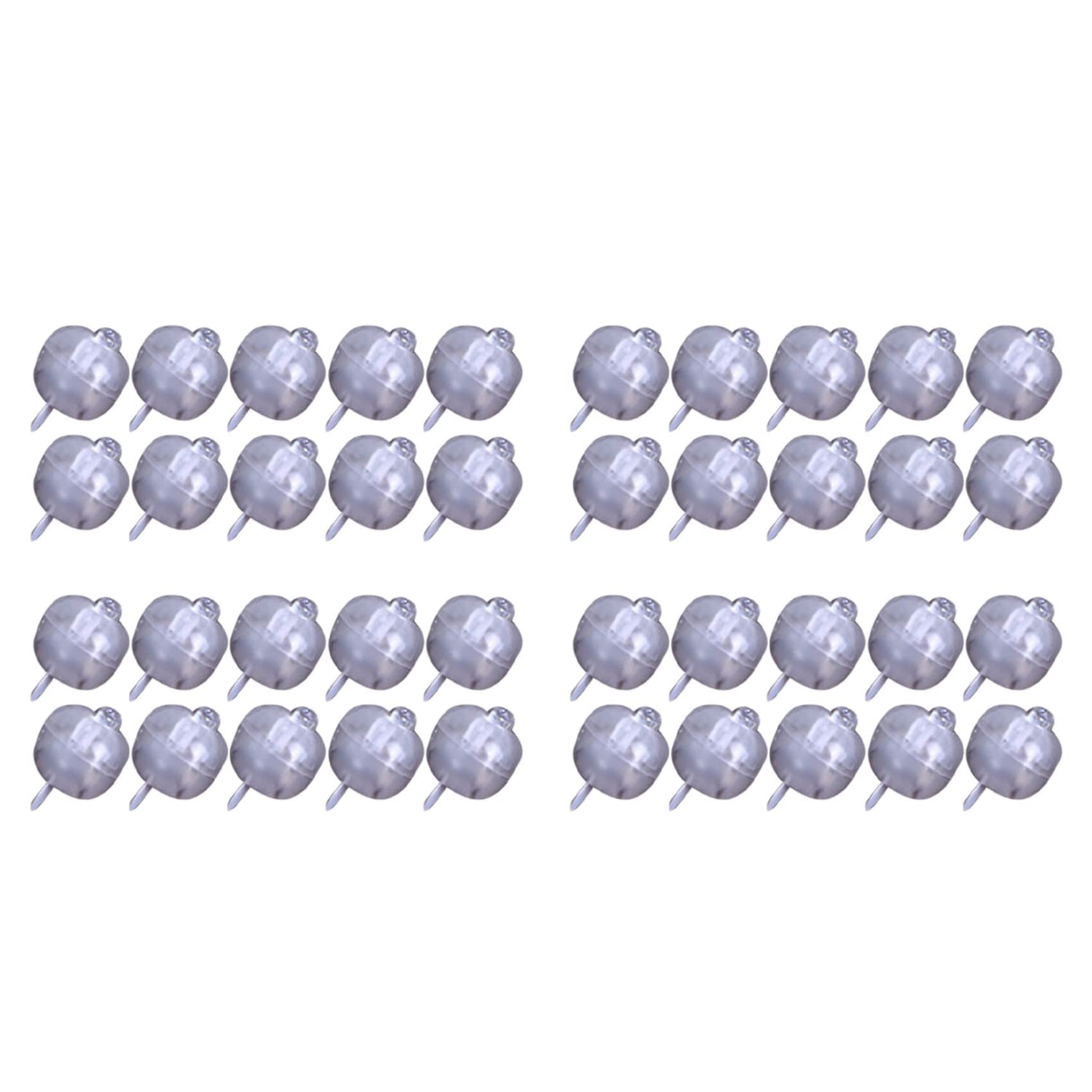 Hndhbfgrt 40Pcs Mini Round Ball LED Balloon RGB Lights Valentine's Day Flash Lamps for Lantern Multicolor