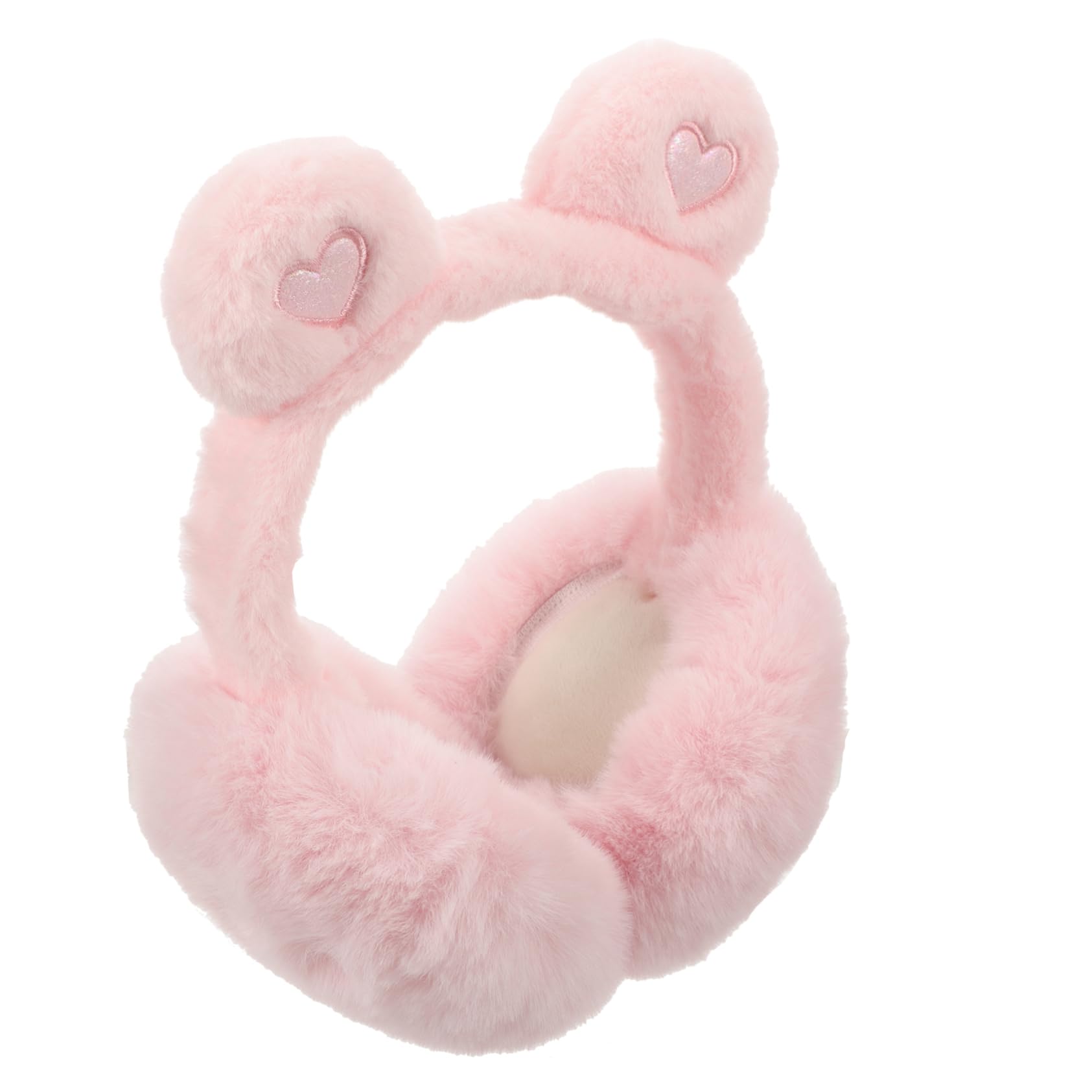 5piezas Orejeras De Mujer Plegables De Peluche Calentadoras De Oídos Diseño De Para Invierno Protección Térmica y Actividades