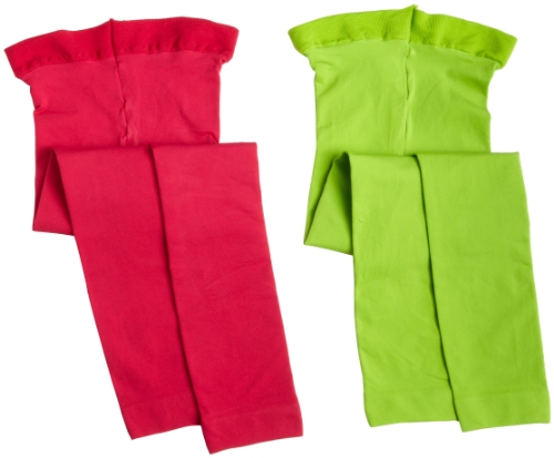 Jefferies Socks Girls 2-6X Footless 2 Pack Tights