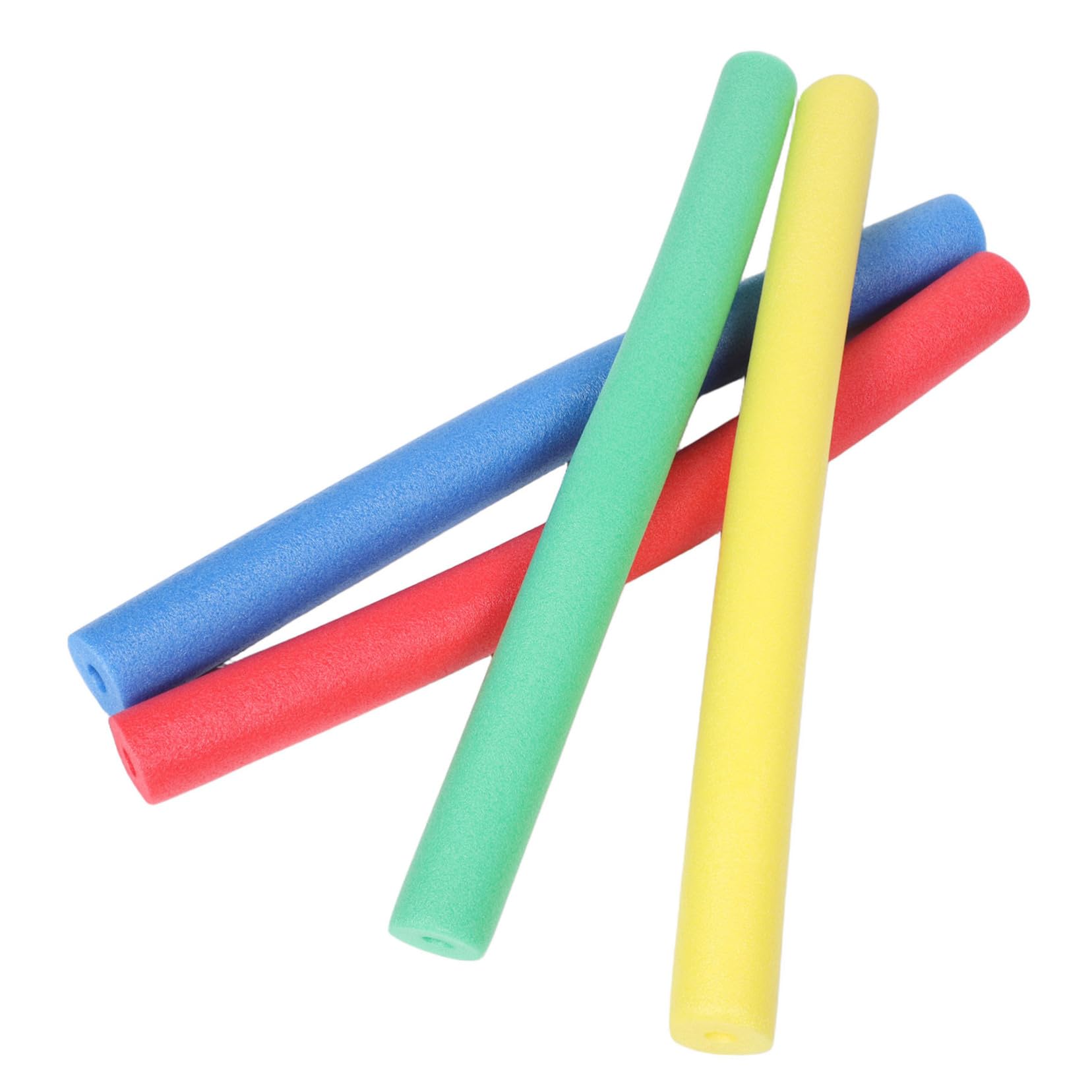 HOMOBABE 4Pcs Lightweight Sponge Relay Sticks for Outdoor Sports Noodles for Teamwork Games Safe Fun Pool Noodles for Engaging Relay Races and
