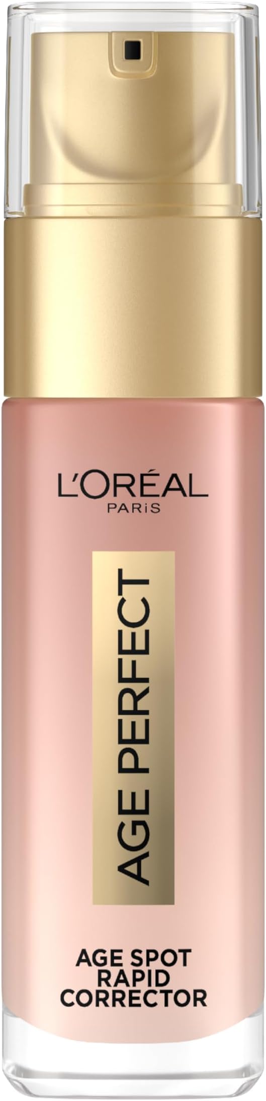 L'Oreal Paris Age Perfect Golden Age Rapid Spot Corrector for Mature Skin, Niacinamide and Exclusive Peony Native Cells, Reduces Appearance of Dark Spots, 50ml