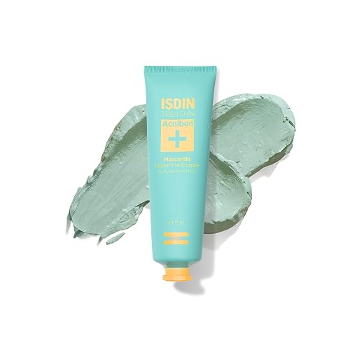 ISDIN Acniben Mascarilla Facial Purificante, Extra de higiene en la rutina de pieles grasas y/o con tendencia acneica, 75ml