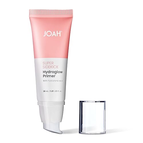 Miniatura 2 de JOAH Super Sidekick Hydroglow - Base de maquillaje con ácido hialurónico para un acabado brillante y húmedo, hidratante de larga duración e