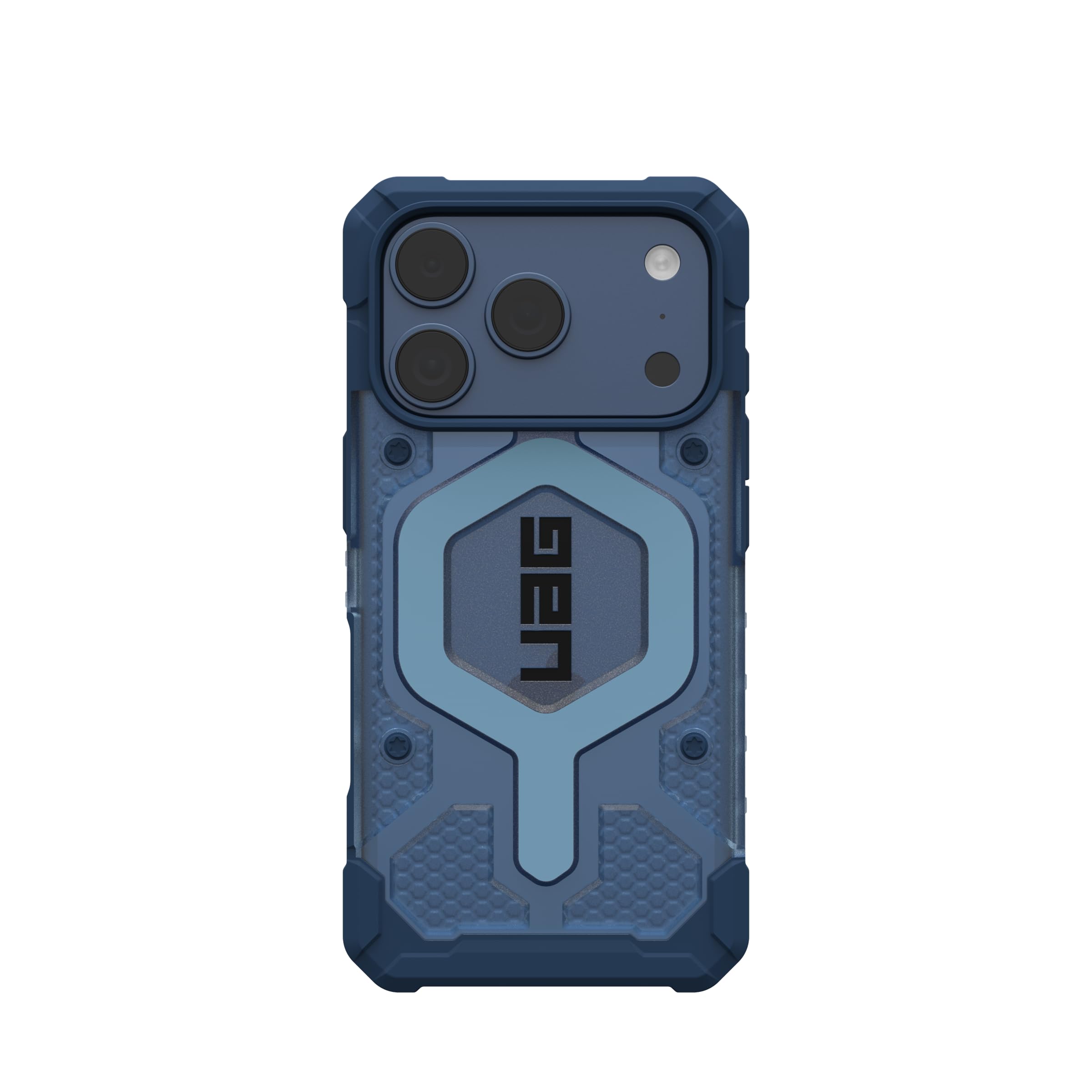 Urban Armor Gear Pathfinder MS Custodia + Cordino iPhone 17 Pro | Perfetta aderenza | Resistenza alle cadute di 5,4 m | Modulo magnetico | Bordi rialzati | Tutte le porte accessibili