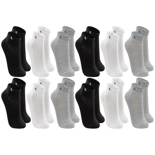 Kit 12 Pares Meia Lupo Sport Cano Curto Algodão Adulto