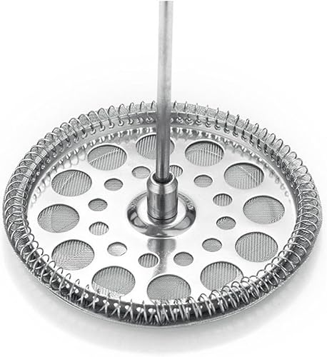 Miniatura 4 de ZBCUUG Cafetera de prensa francesa, prensa de café aislada de doble pared de acero inoxidable de grado 304 con 2 filtros adicionales, 34 onzas (1