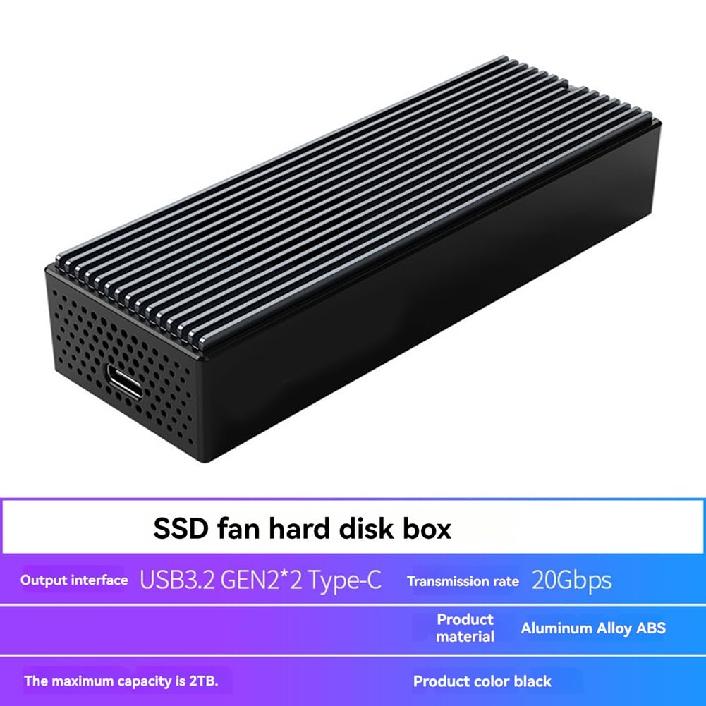 Do obudowy dysku SSD M.2 NVMe, do NVMe PCI-E M.2 SSD etui do NVMe SSD rozmiar 2230/2242/2260/2280 (do 4 TB)