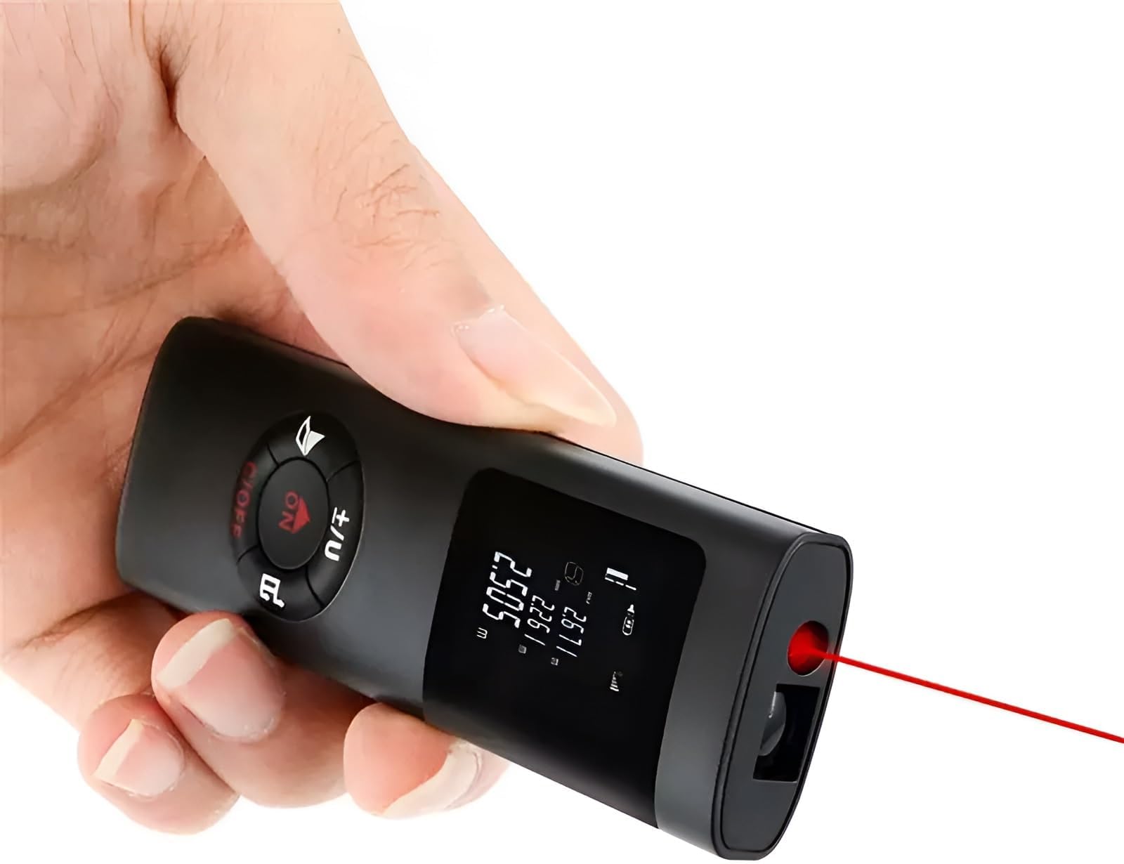 XPR3SS 40m(131 Feet) Type-C Rechargeable Ultra Mini Compact Laser Distance Meter Range Finder Portable Digital Measuring Device.