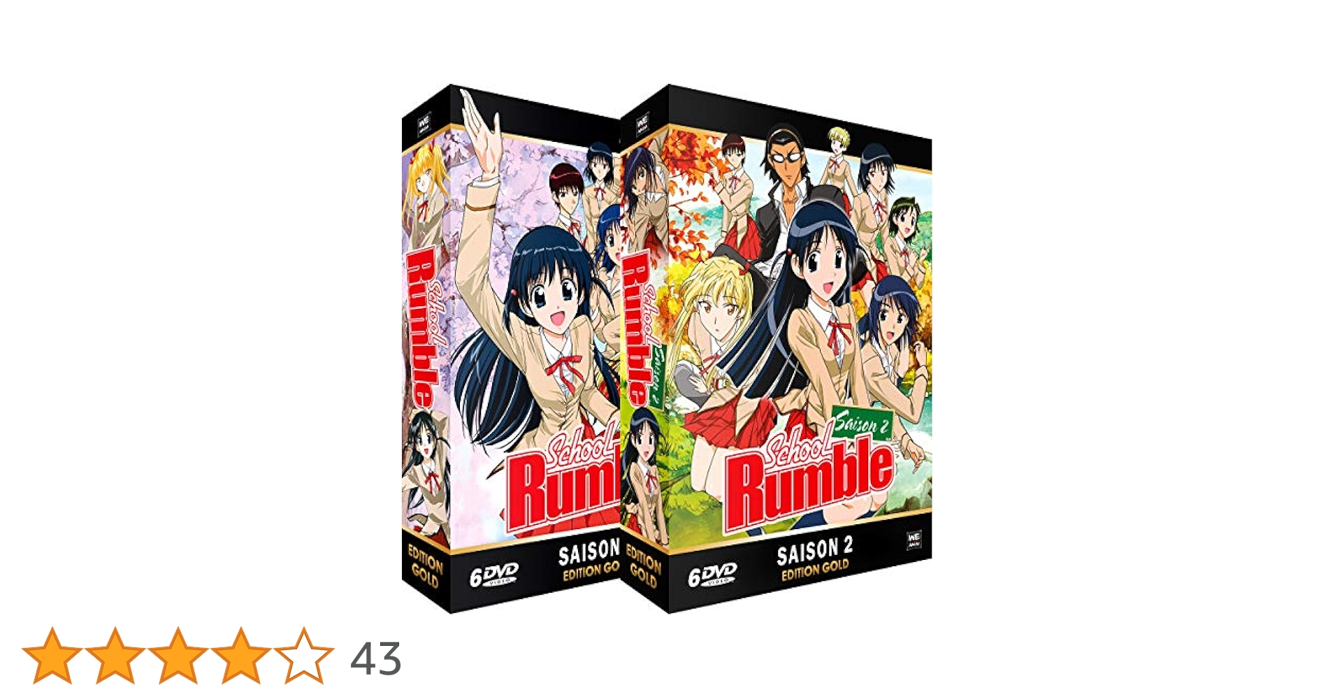 Amazon.co.jp: スクールランブル 第1期＆2期 コンプリート DVD