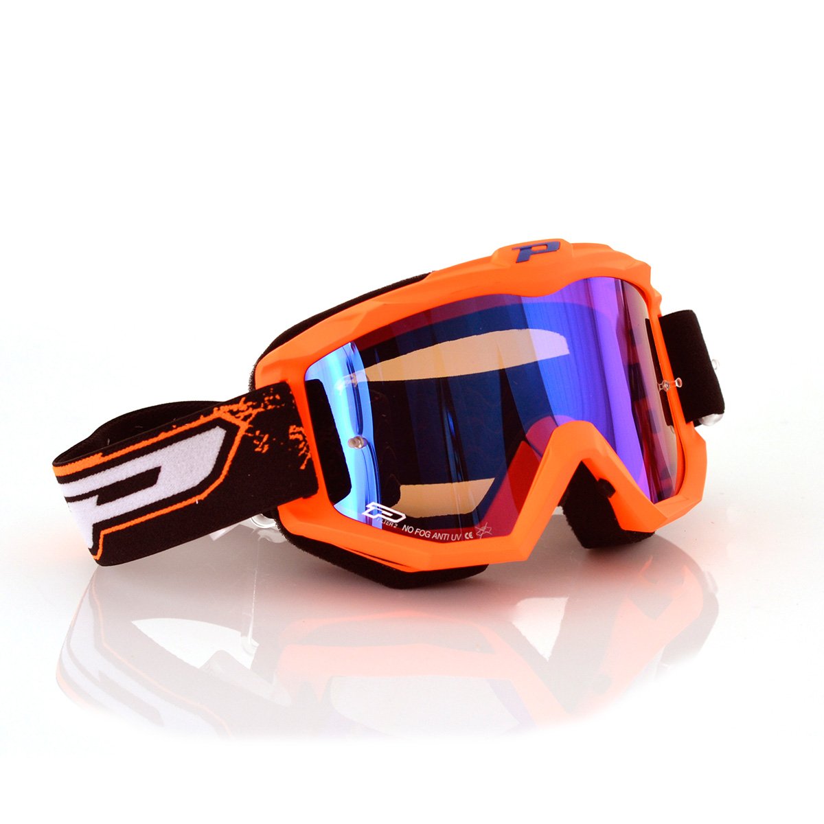 PRO GRIP Unisex Adult Goggles (Matte Black, ONE Size)