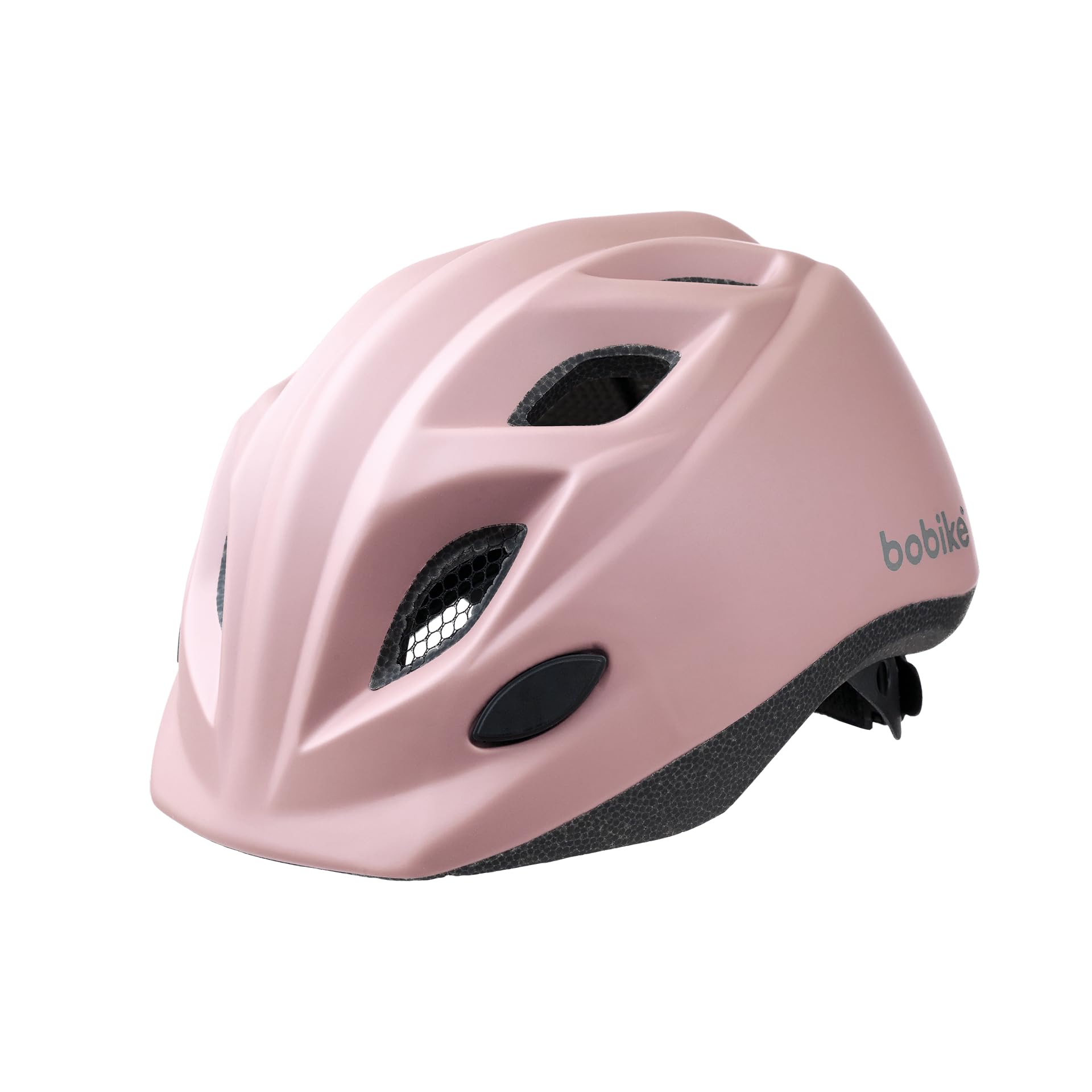 Bobike 8740900020 Kids Helmet S 52-56cm, Age 5 and up, Unisex Bike Kids Helmet With 10 Cooling Vents, Lightweight, Two Reflective Stickers, Cotton Candy Pink Matte