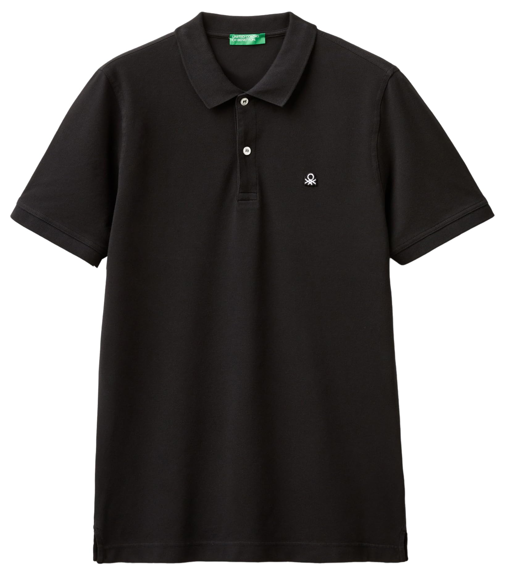 United Colors of Benetton Men's Polo Shirt, Black, XS