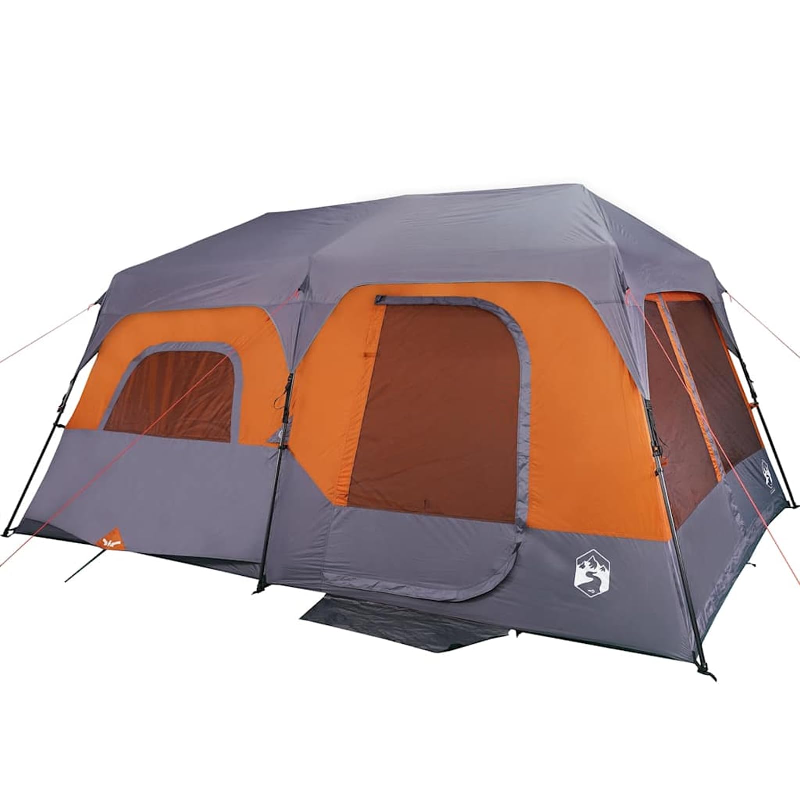 HOMELEN Tenda familiare per 9 persone, sistema di montaggio rapido, impermeabile, 190T, poliestere, 441 x 288 x 217 cm, per campeggio e attività all'aperto