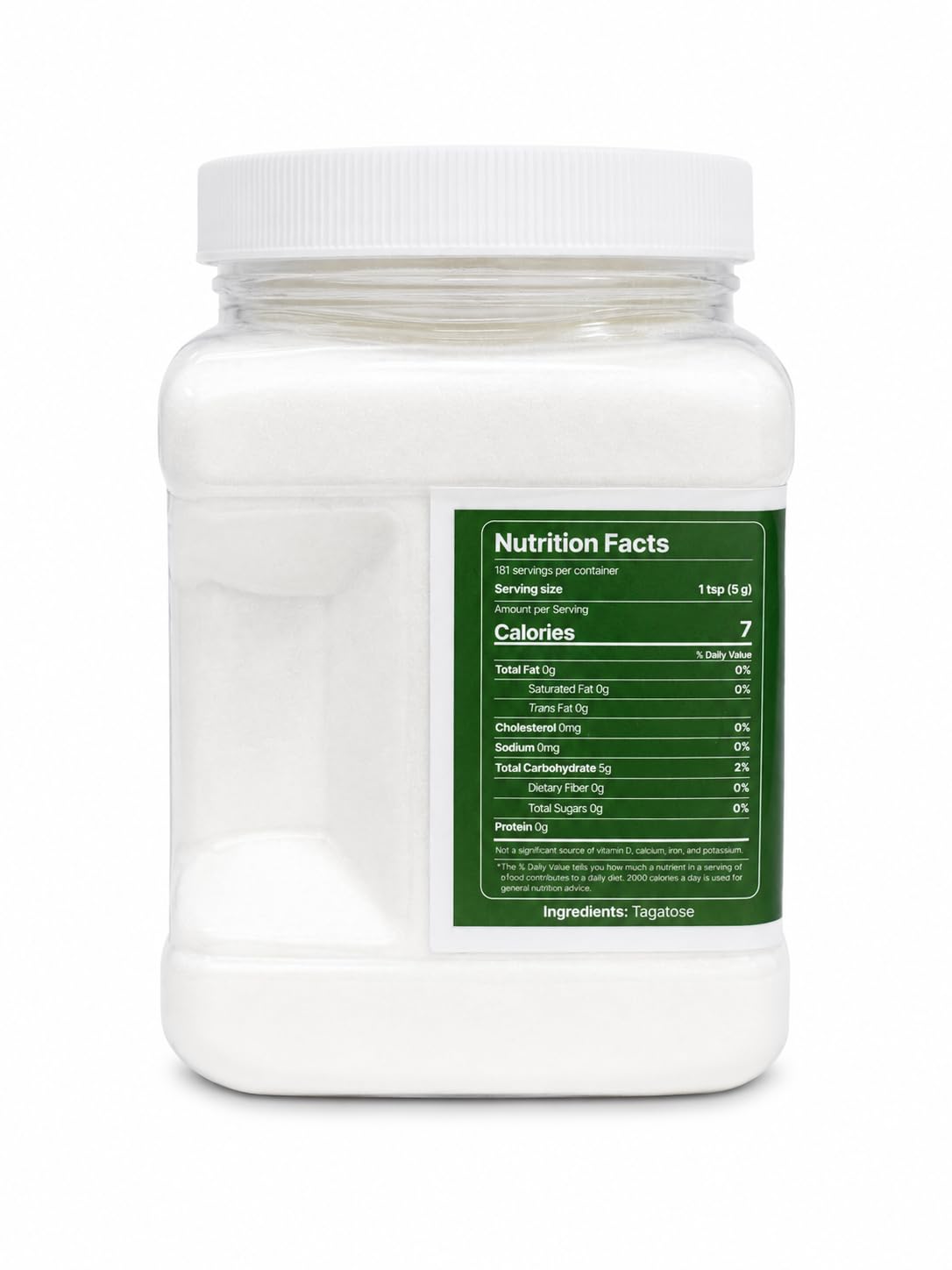 TAGATOSE Pure Granulated 2 lb Prebiotic Keto Sugar Replacement Low Calorie Non-GMO product thumbnail 3