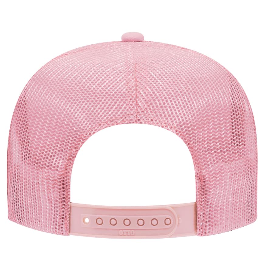 Image of Otto Cap 5-Panel High Crown Mesh Back Trucker Hat