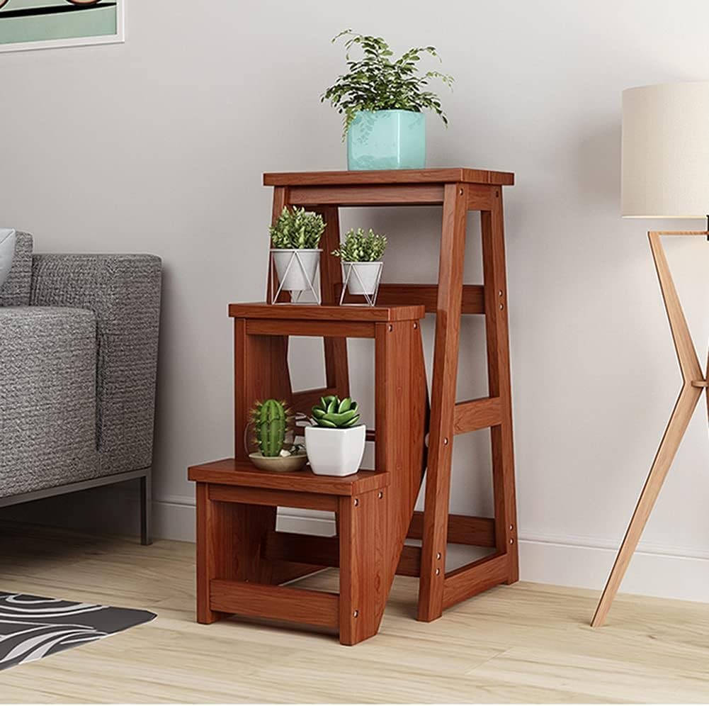 Tabouret-escabeau Pliable En Bois - Marchepied Portable Pour La Maison