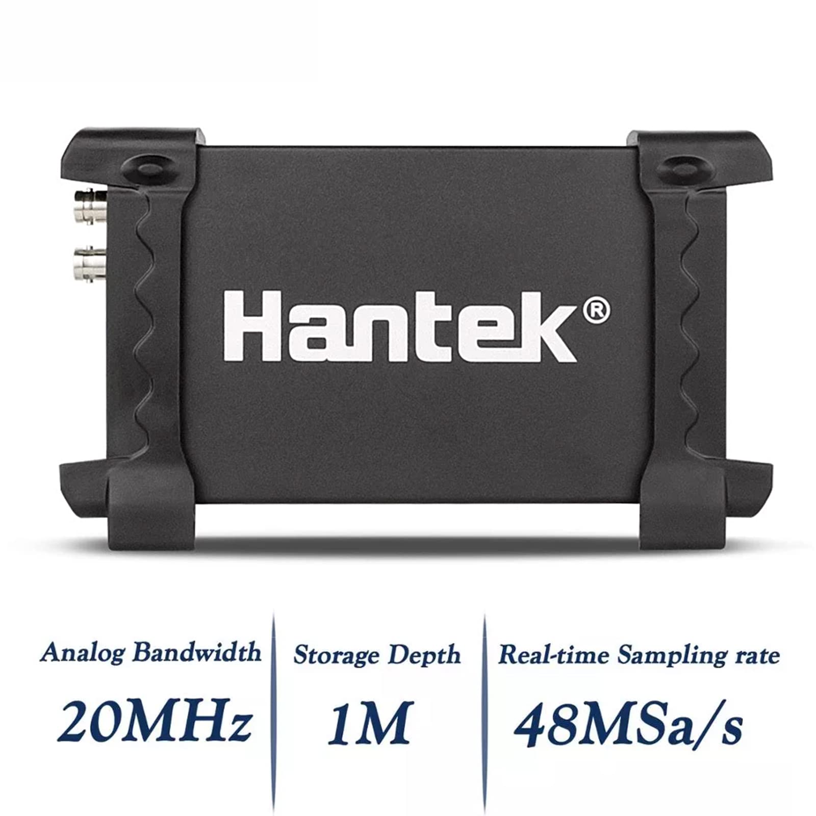 6022BE USB Digital Storage Virtuelles Oszilloskop mit 20 MHz Bandbreite, tragbares 2-Kanal-Osziloskop