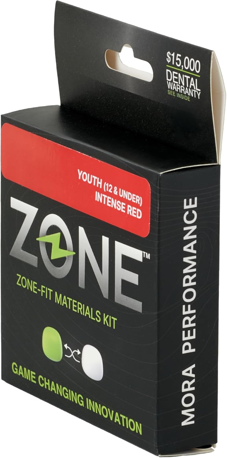 Zone Mouthguard Zone Zone-Fit Materials Kit Replacement PVS Putty (Youth Intense Red)