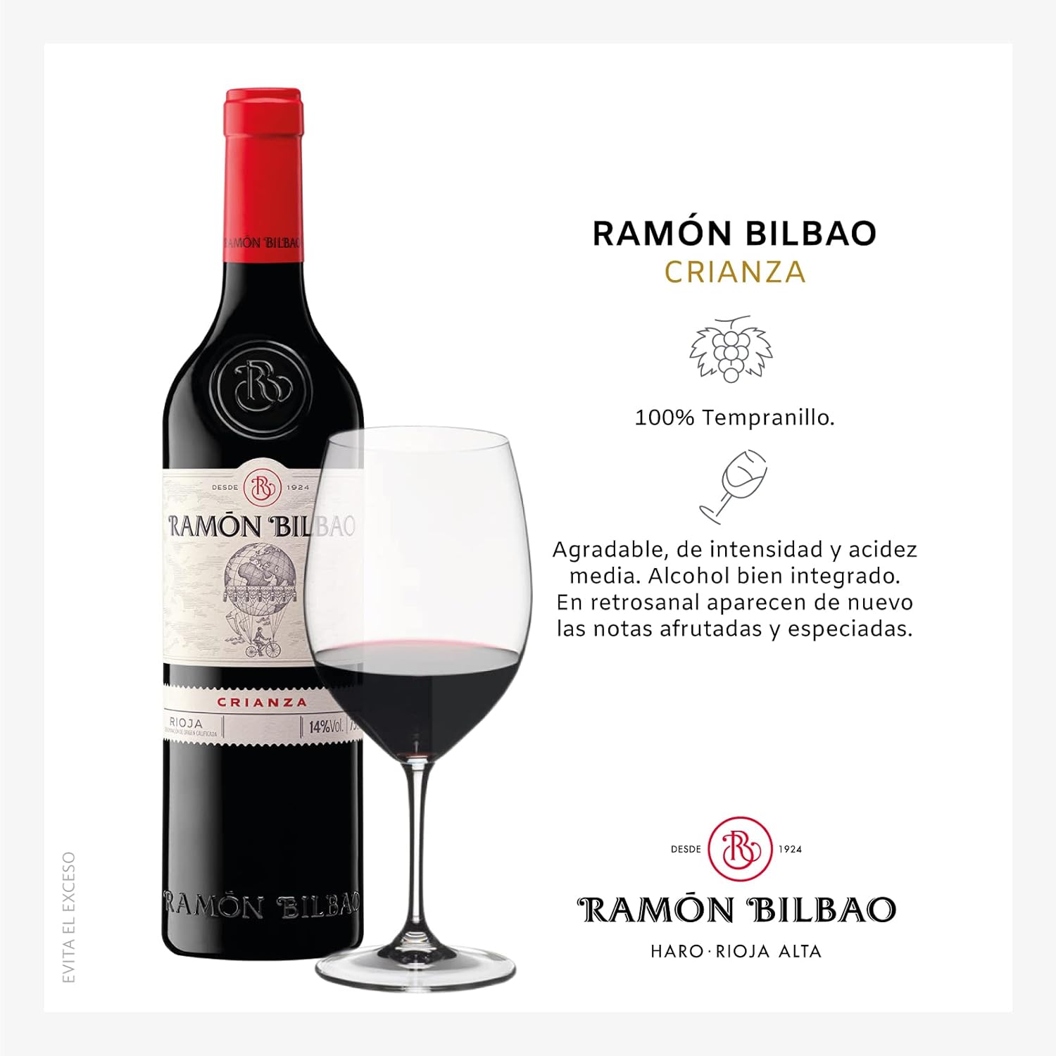 Ramón Bilbao Crianza - 75 cl 750ml