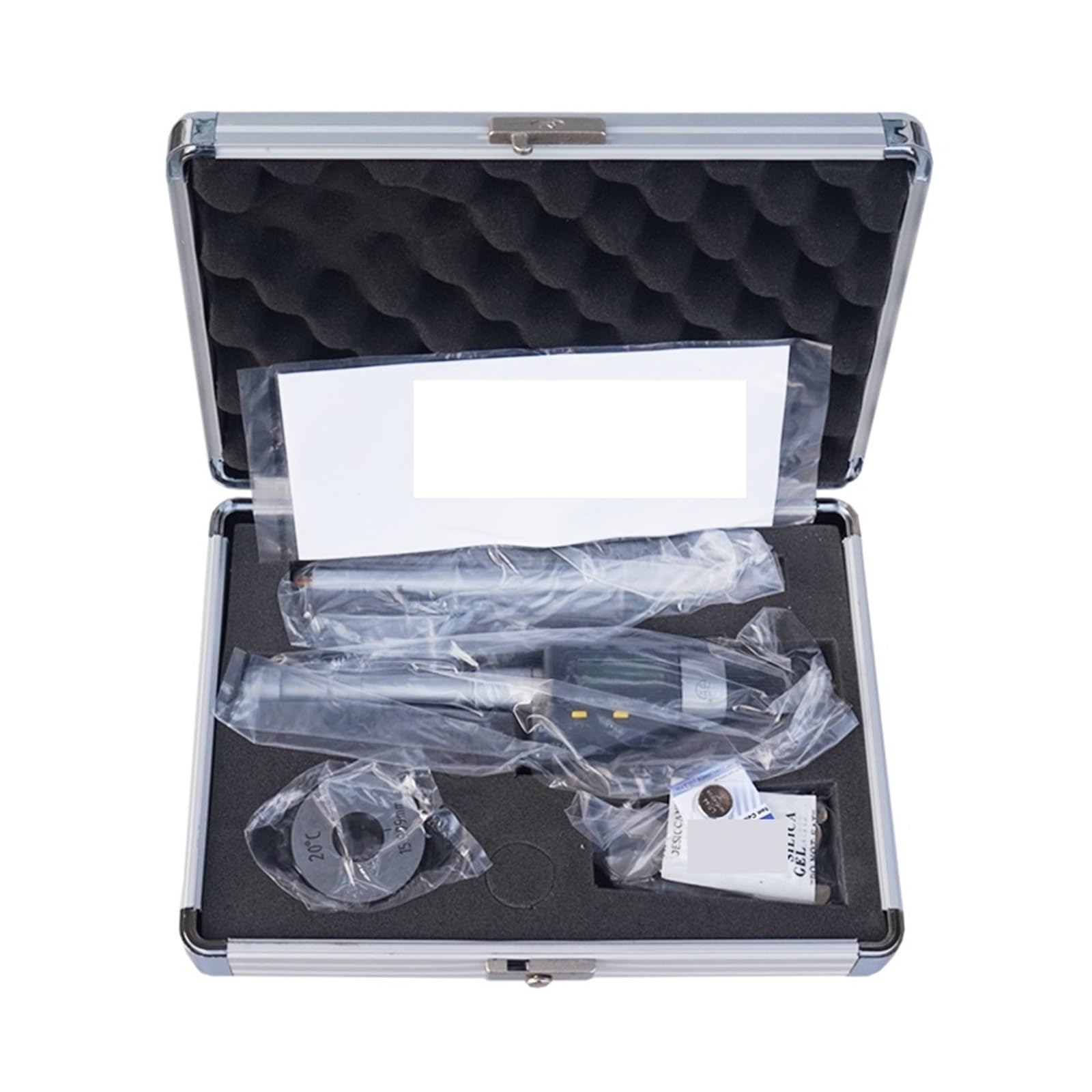 Dreipunkt-Innendurchmesser-Mikrometer Digitale Dreipunkt-Innenmessschraube, Messbereich 2–50 mm, Auflösung 0,001 mm, Innenmessschraube, mit Einstellring (Color : 5-6mm)