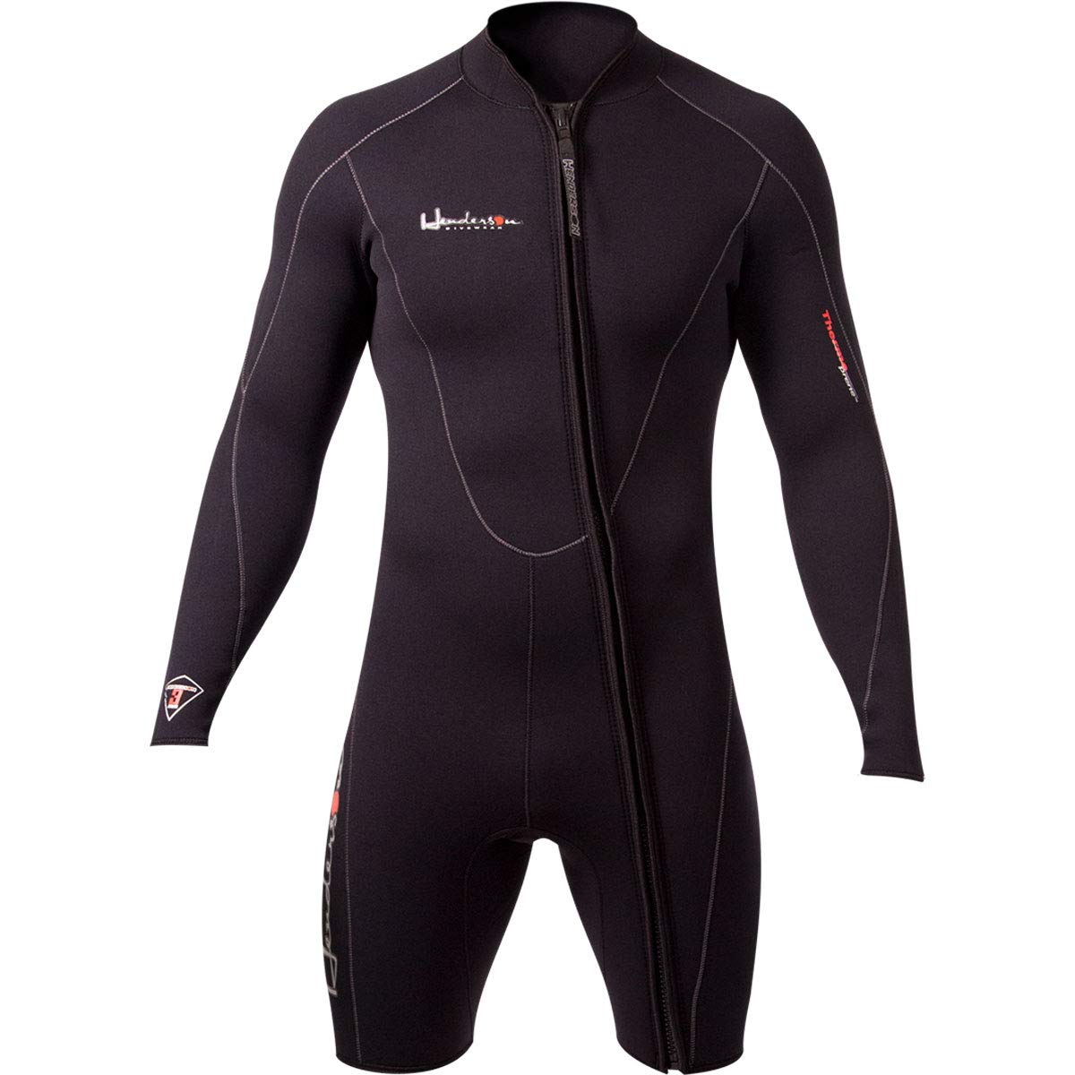 Henderson Man 5mm Thermoprene Long Sleeve Shorty / Jacket (Front Zip) Scuba Diving Wetsuit-XXLarge