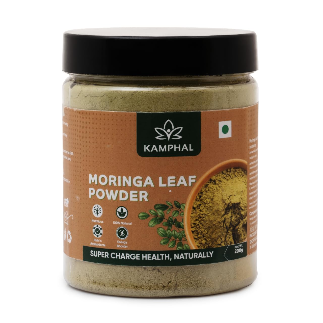 Kamphal 100% Moringa Powder 200gm | Pure Natural Drumstick Leaf Powder Superfood for Immunity, Digestion, Energy Booster, Hair & Skin Health | Rich in Antioxidants & Protein (B0DBH9L7KQ) Amazon Price History, Amazon Price Tracker
