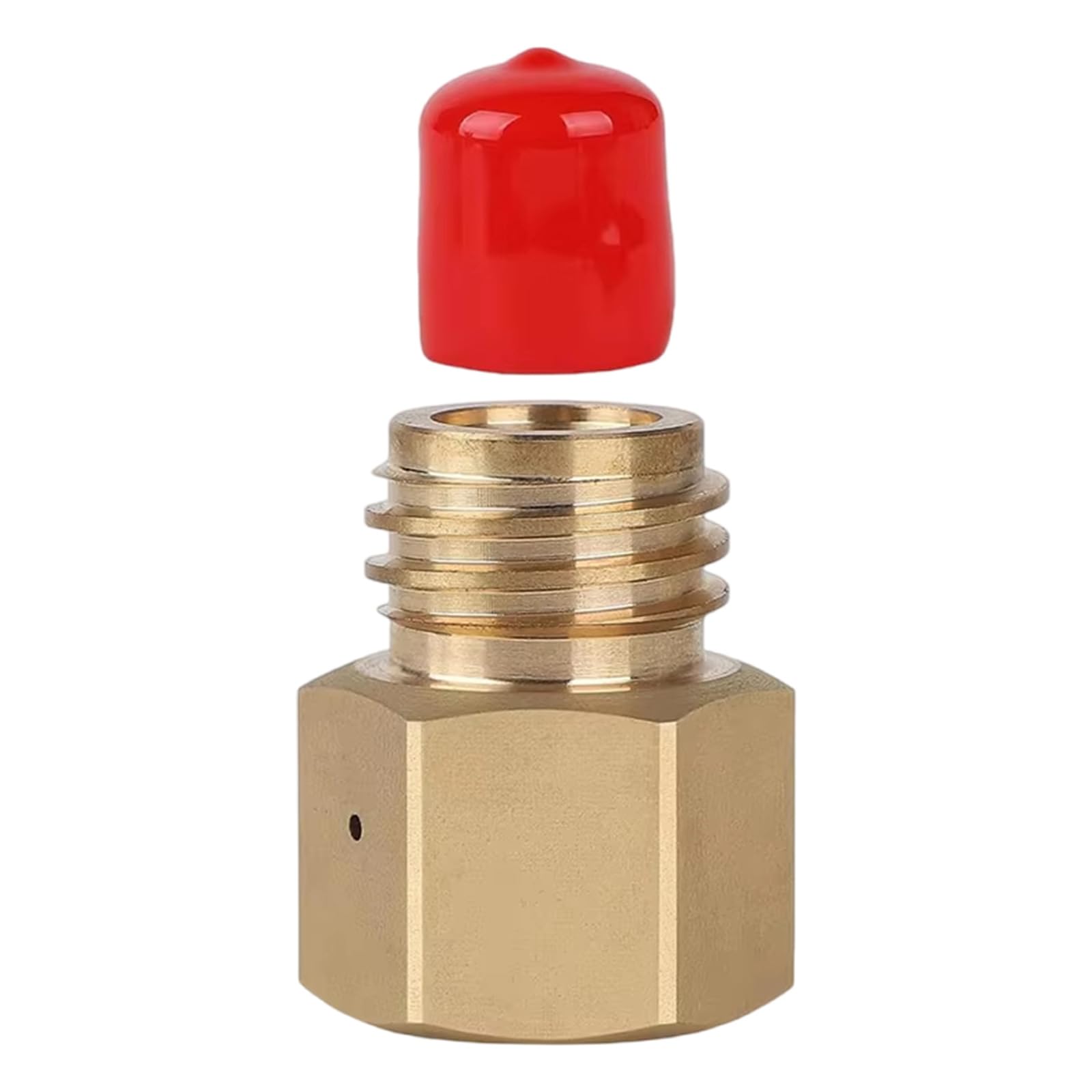 Adaptateur en laiton TR21 4 à TR21 3 étanche pour système CO2