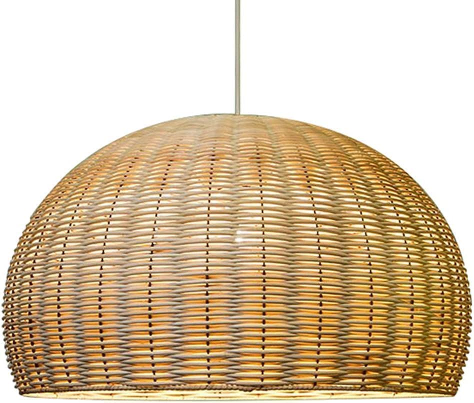 Suspension artisanale en terre cuite E27 lustre fait main de Sierre 40 cm