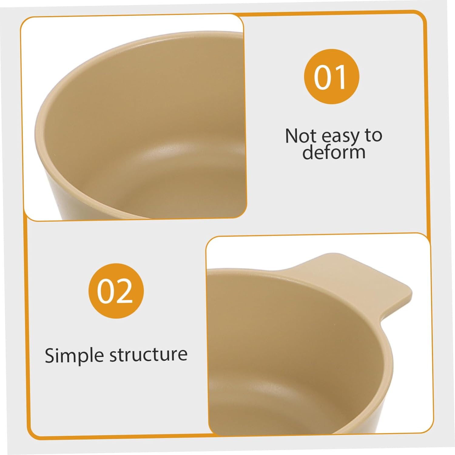 BESPORTBLE 1set Unbreakable Plastic Dinnerware Set Lightweight Reusable Plates Bowls for Outdoor Dining Camping and Picnics Microwave Dishwasher Safe Portable Dining