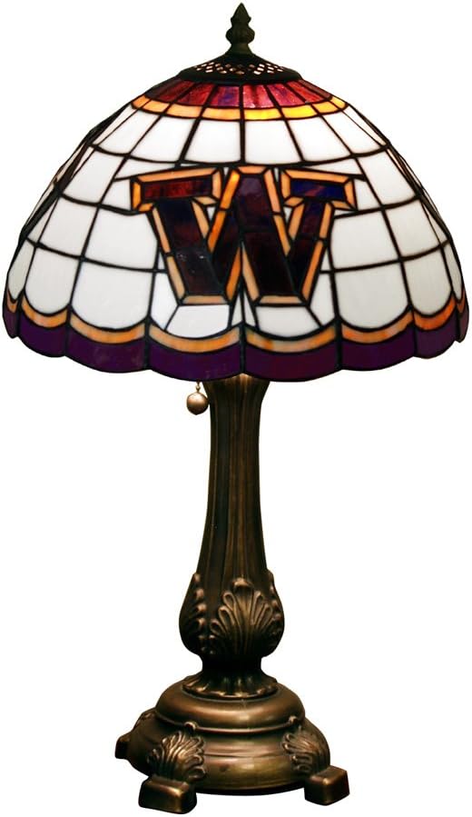Nеw Prоduсt Memory Company Washington Huskies Stained Glass Table Lamp Nеw Prоduсt Memory Company Washington Huskies Stained Glass Table Lamp