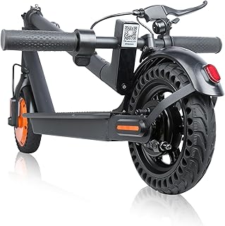 Electric Scooter for Teens,350W Motor, 19Mph Max Speed, Three-Speed Adjustment,Cruise Control Scooter Electric with Double Braking System 8.5” Solid Tires, Foldable