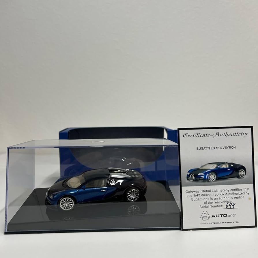 Amazon | AUTOart 1/43 Bugatti EB 16.4 Veyron Showcar オート