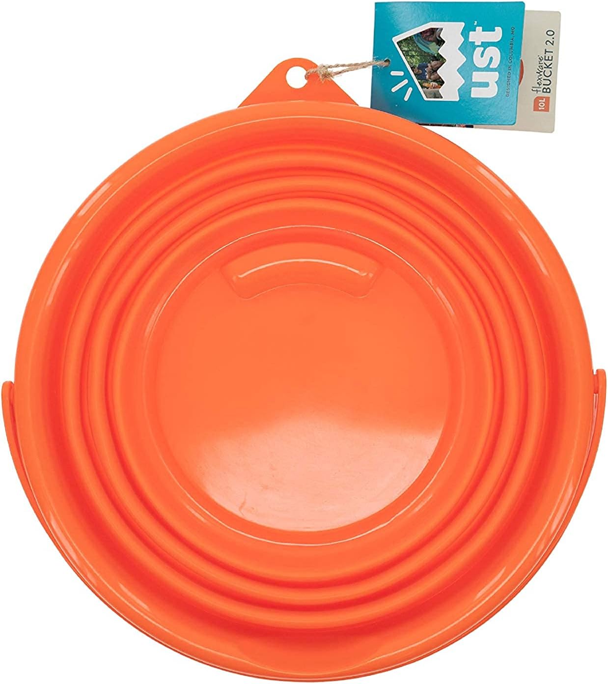 UST 20-02078-08 FlexWare Bucket, 1.3 Gallon, Orange : Sports & Outdoors