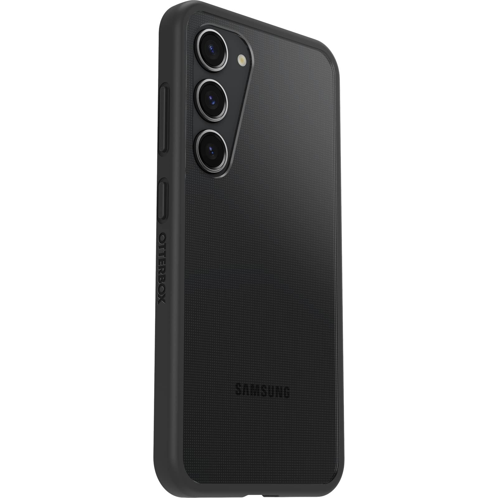 OtterBox Prefix Series - Carcasa para Galaxy S23, Color Negro y Transparente