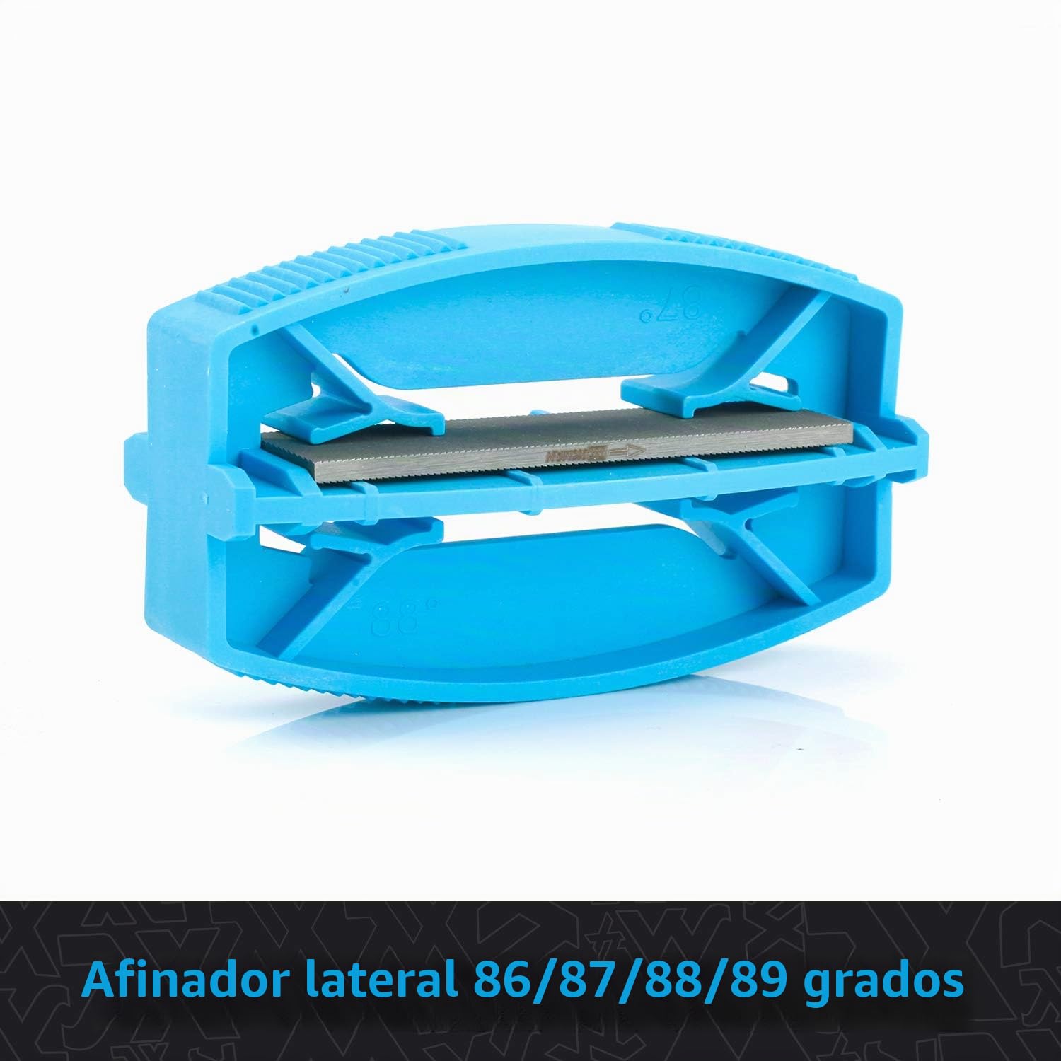 XCMAN Kit Completo de afinación y Encerado para esquí y Snowboard con Plancha enceradora, Cera Universal, afinador de Bordes, Cepillo, raspador de Cera, Ptex