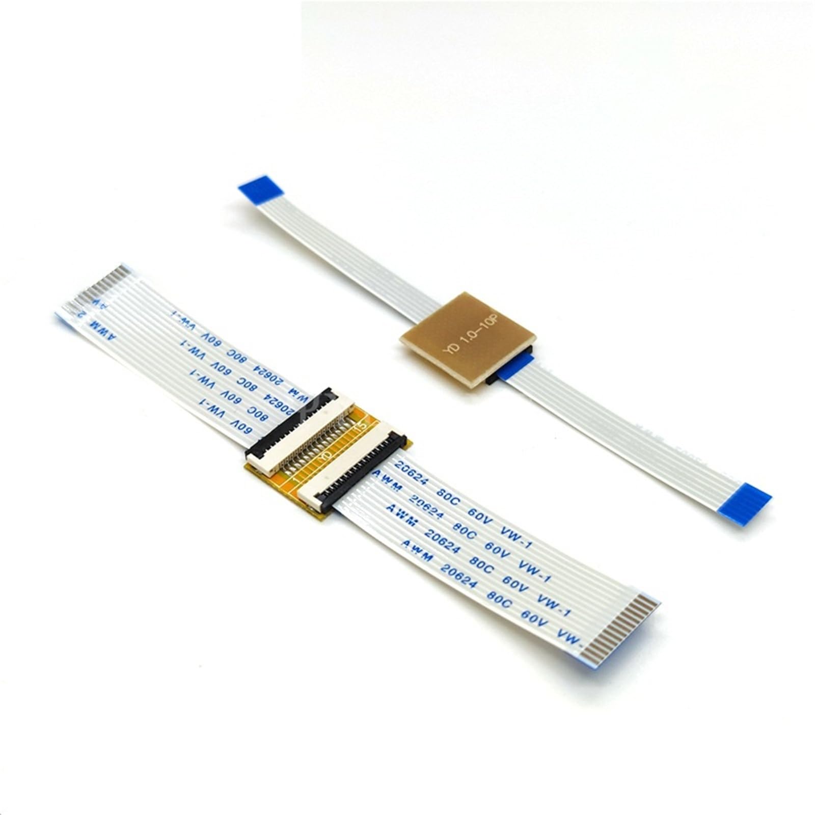 Conector FPC de 1.0mm con extensión de cable flexible de 6 pines para placas PCB 7