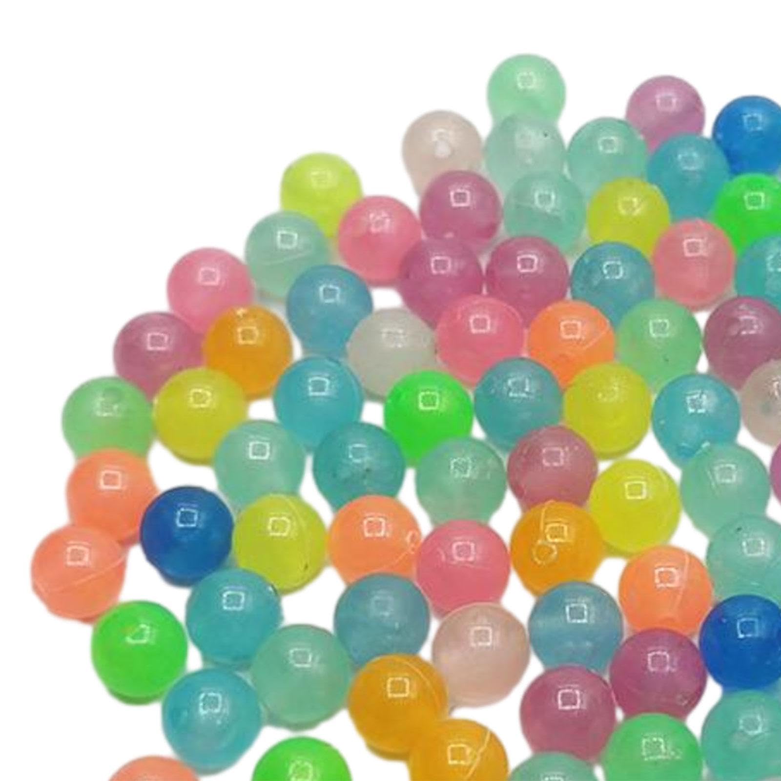 SNAPPSY Luminous Beads Charms Glow in The Dark Beads for Necklace DIY Jewelry Making 6mm|Quality Material - - Durable & Versatile for DIY Projects, Home Decor and Professional Use-picture-28