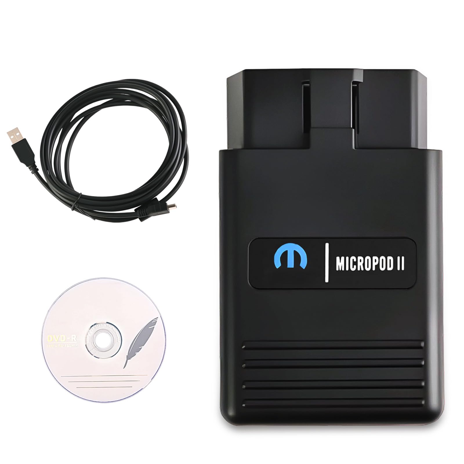 Photo 1 of MicroPOD II V17.04.27 Professional Diagnostic & Programming Scanner Tool for Chrysler Dodge Jeep Fiat Up to 2016 with DRBIII, Multi-Language & Offline OBD2 Support