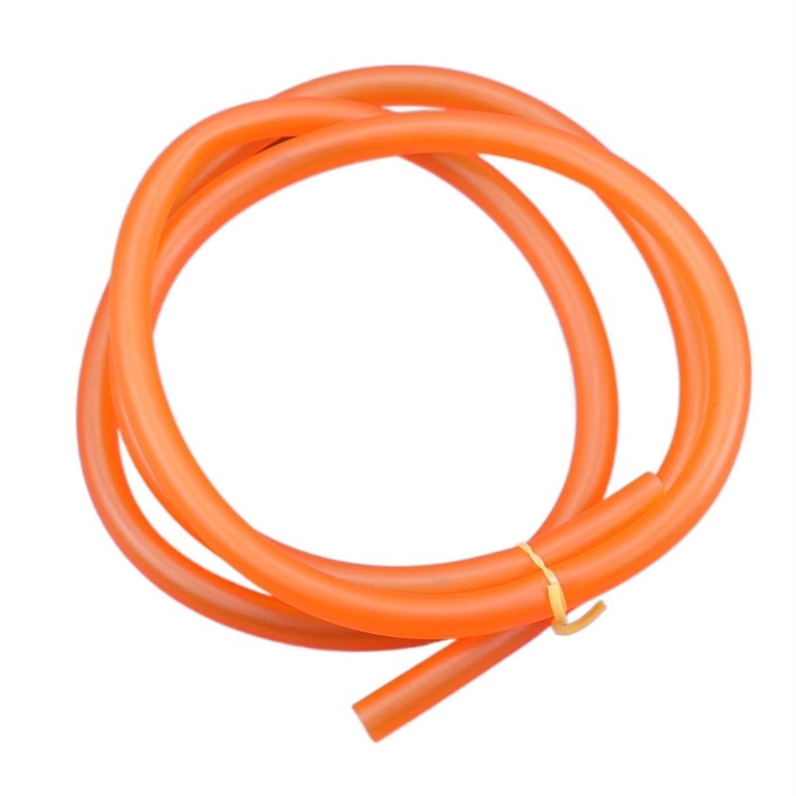 High Temp Resistant Flexible Silicone Tube， Rubber Tubing Silicone Petrol Fuel Line Hose 5x8mm 1 Meter Multicolor(Oranje)