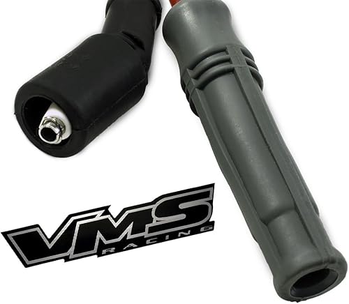 Miniatura 6 de VMS RACING Juego de cables de encendido de bujía de motor de alto rendimiento rojo de 0.402 in 32829 compatible con motores VORTEC Chevy Chevrolet