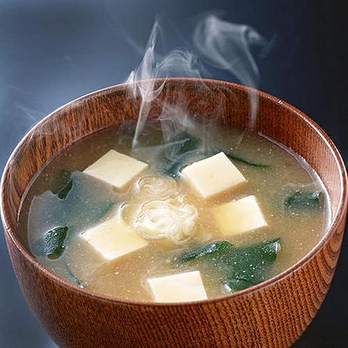 Miniatura 4 de JapanBargain 1653 - Juego de 2 cuencos de madera estilo zen japonés, cuenco de arroz para sopa de miso, sopa, postre, ensalada y aperitivos