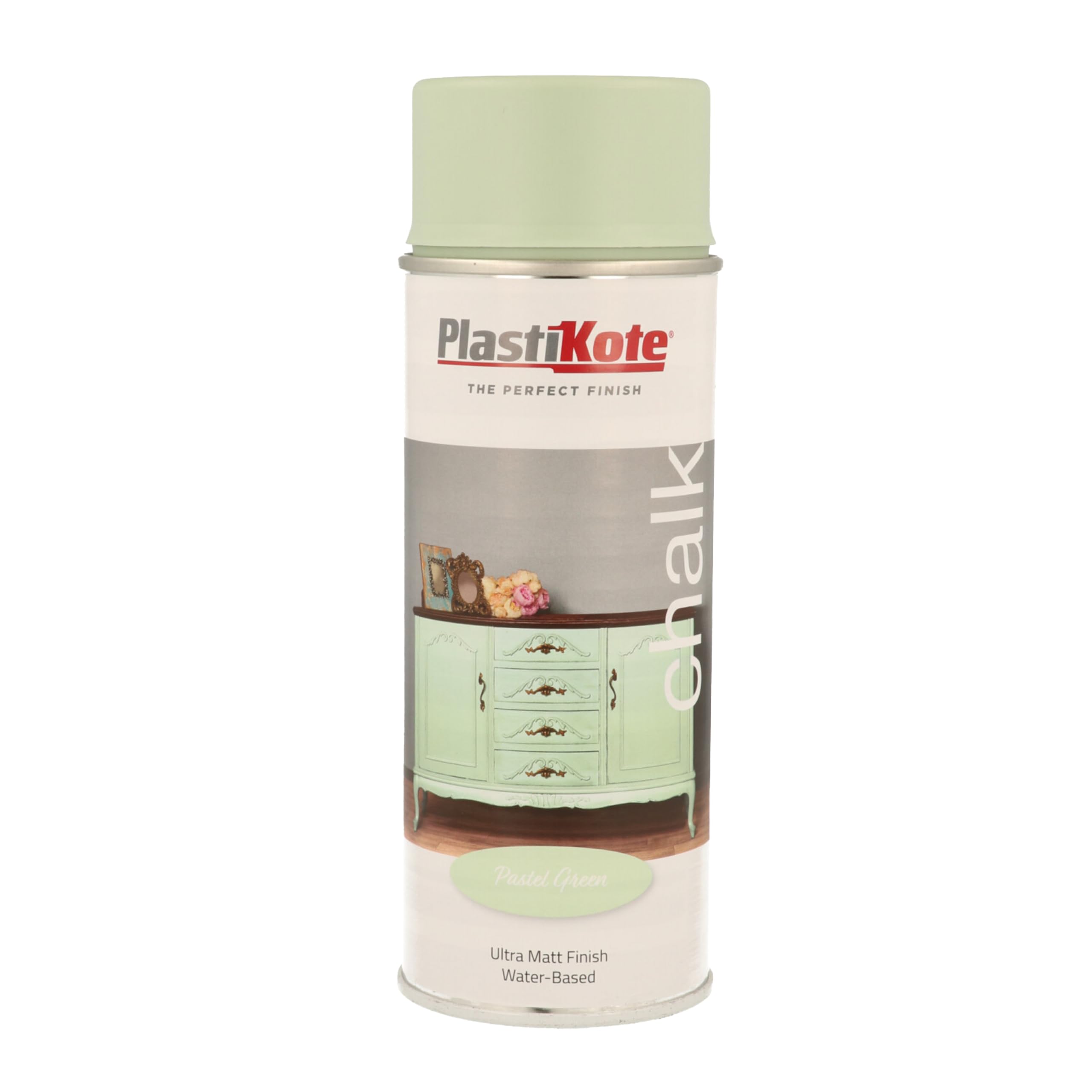 PlastiKote Chalk Finish Spray Pastel Green 400ml PKT27104