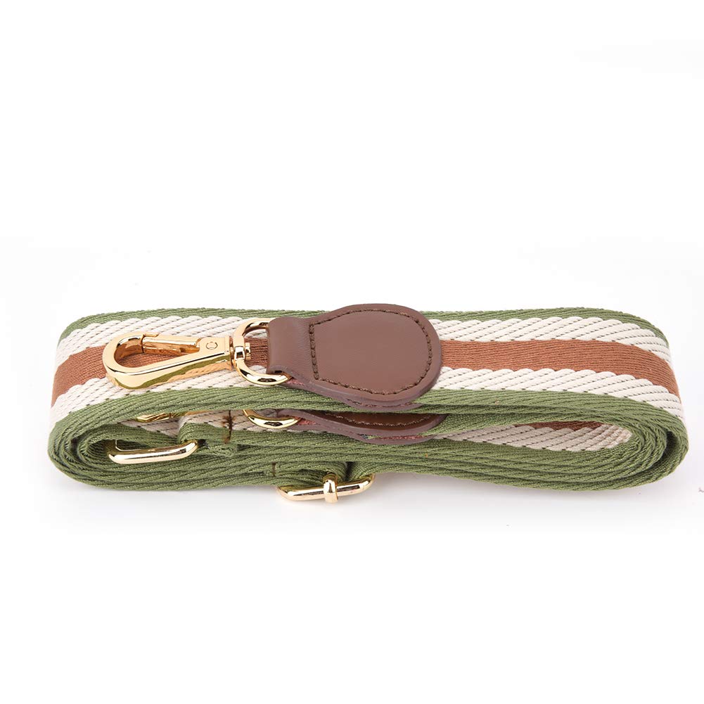 Sangle de Sac, 34.65~52.76in Multicolor Slanting Pièce de Rechange réglable Sac Manuel en Cuir Sac à Main Fait à la Main Bandoulière Ceinture Bandoulière[Café Rose] Création de Sacs à Main