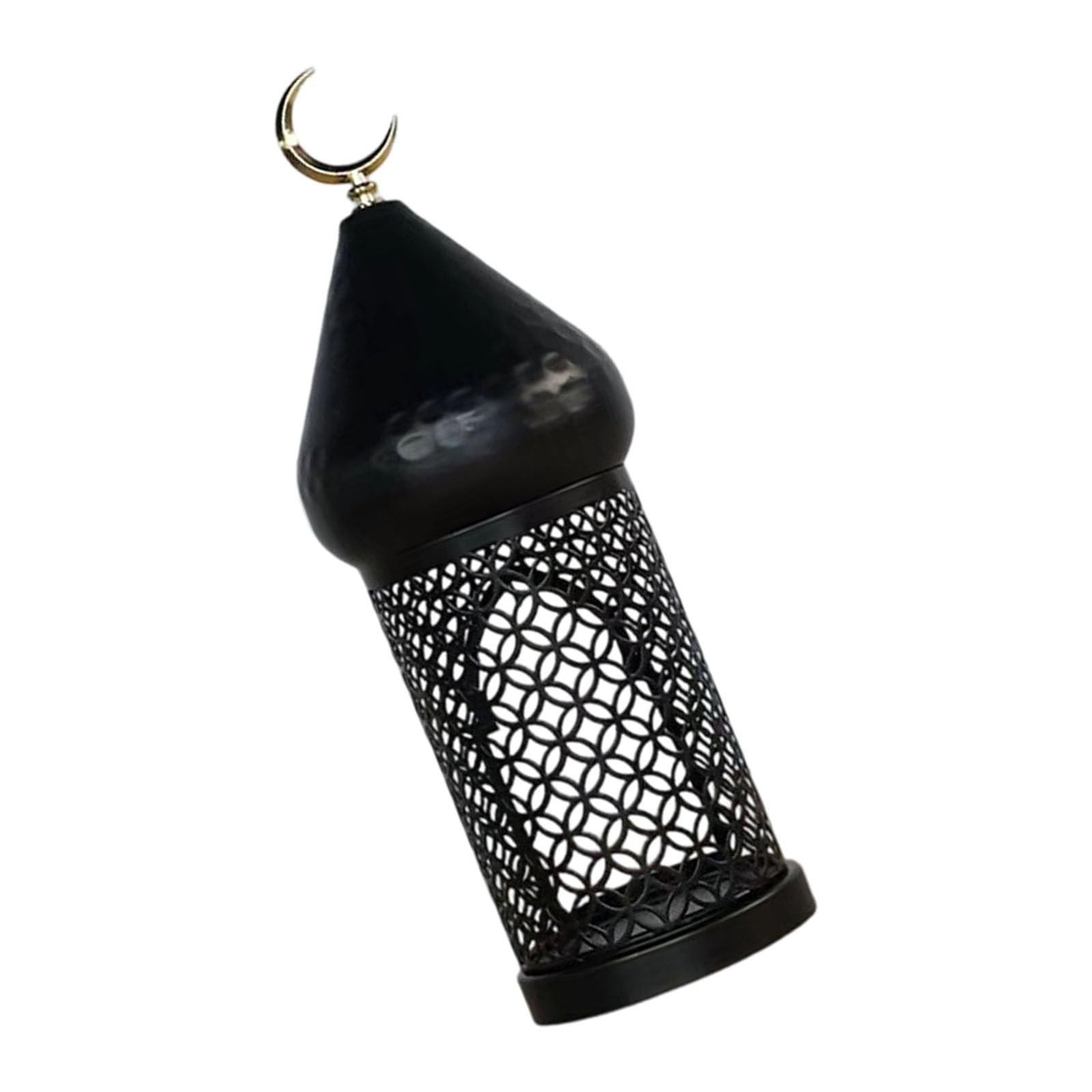 Xjdzineq Romantics Moroccans Wrought Iron Holders Lamp with Cutout Pattern for Table Centerpieces Eid Ramadans Decoration Moroccans Theme Candleholder