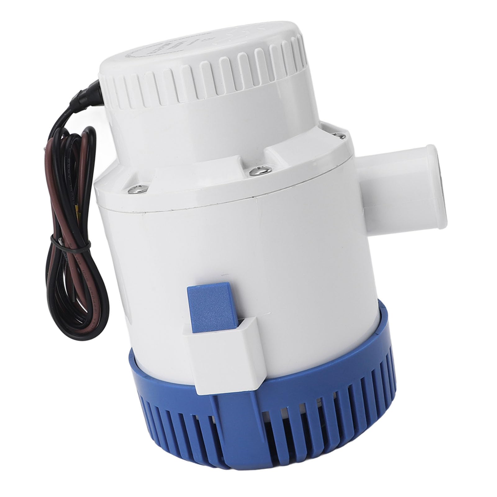 Haofy Elektrische Bilgenpumpe 3500 GPH aus Kunststoff, Burnout-Prävention, Stabiler Betrieb, Vielseitige Verwendung für Teich, Schwimmbad, Spa-Center, Boot, Wohnmobil (12V)
