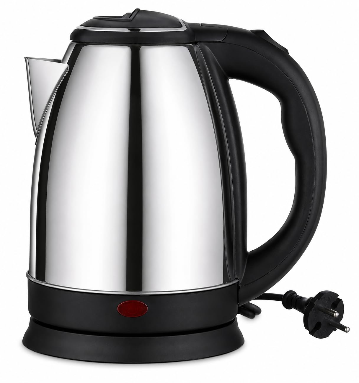 Stainless Steel Electric Kettle 1.8L | Fast Boiling | Auto Shut-Off | 1500W | Corded Electric Kettle for Home & Office (Black & Silver)-image-33