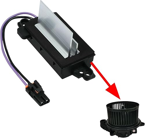 ASUBHA Módulo de control del soplador de CA de resistencia del motor del soplador, resistor de motor de ventilador de calentador de CA compatible