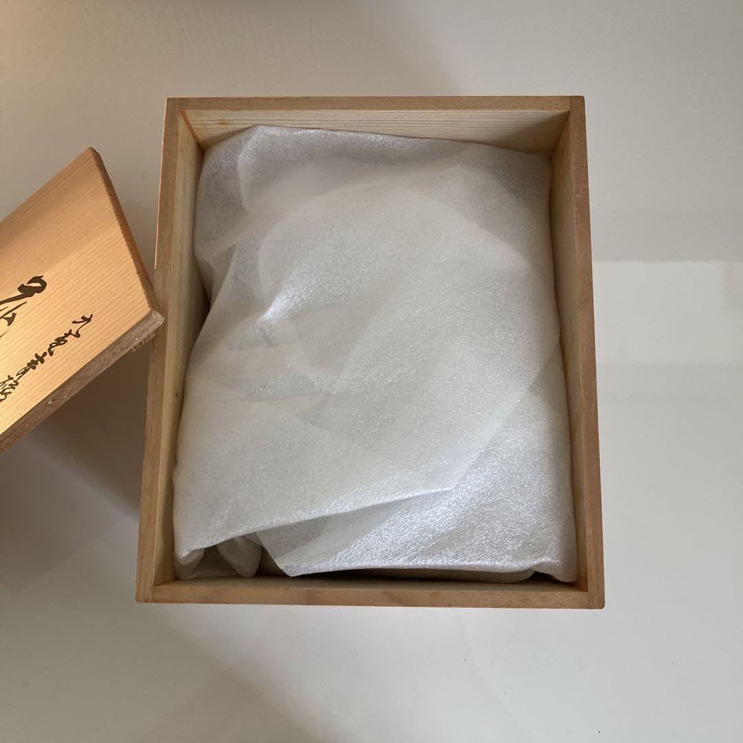 Amazon.co.jp: 花瓶 花器 花生 たち吉 橘吉 九重青磁耳付 木箱入り